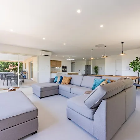 Villa 15 Personnes - Piscine - Jacuzzi - Clim - Bar - Billard - Cinema - Vue Panoramique 빌라