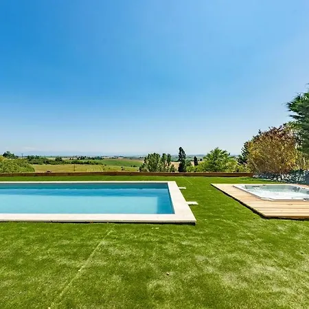 Vila 15 Personnes - Piscine - Jacuzzi - Clim - Bar - Billard - Cinema - Vue Panoramique *