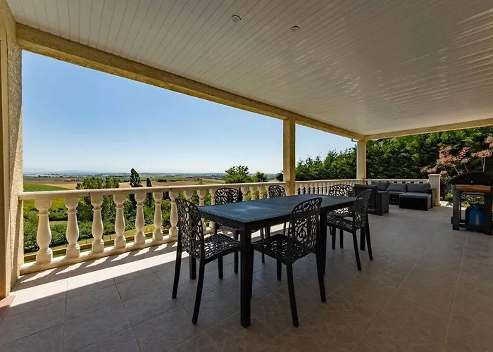 15 Personnes - Piscine - Jacuzzi - Clim - Bar - Billard - Cinéma - Vue Panoramique Villa *