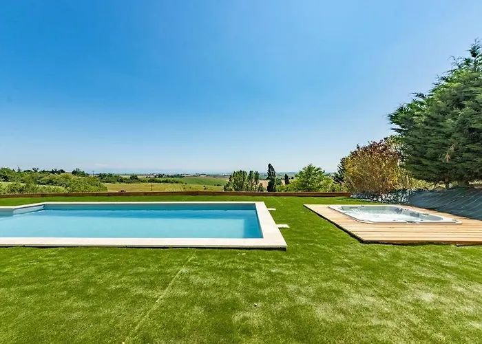 Villa 15 Personnes - Piscine - Jacuzzi - Clim - Bar - Billard - Cinema - Vue Panoramique *